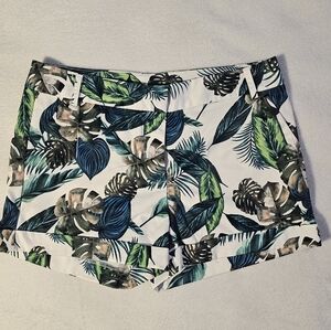 Tropical Print Women's Shorts